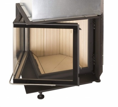 Каминная топка Brunner Eck-Kamine EK 57/52/52 с подъемом 