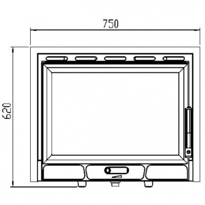 Каминная топка Plamen BARUN 1