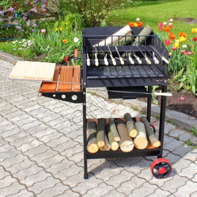 Мангал гриль Orion 60 с крышей Мангал гриль Orion 60 с крышей