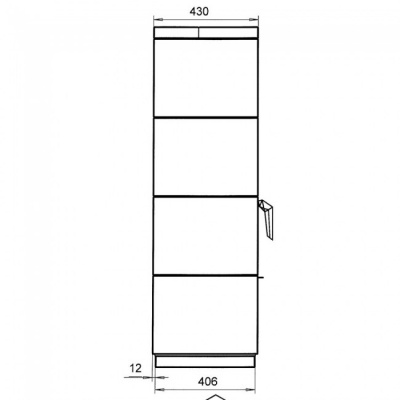 Отопительная печь NunnaUuni DEKO 2 DUE SB 1