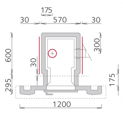 Дровяная печь Tulikivi TK550/1