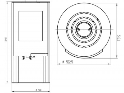 ПЕЧЬ-КАМИН Invicta ONSEN