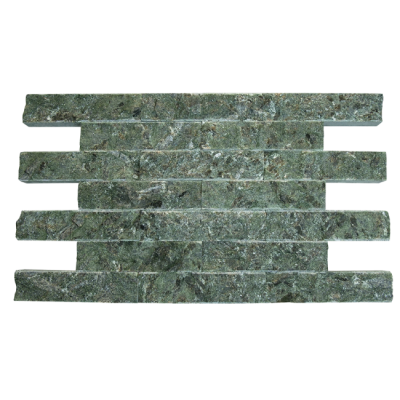 Плитка облицовочная Гефест 100х50х20 "рваный камень" серпентенит