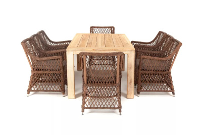 Обеденная группа 4SIS Витория Цвет: коричневый