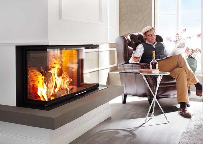 Каминная топка Brunner Panorama 57/25/121/25  Каминная топка Brunner Panorama 57/25/121/25