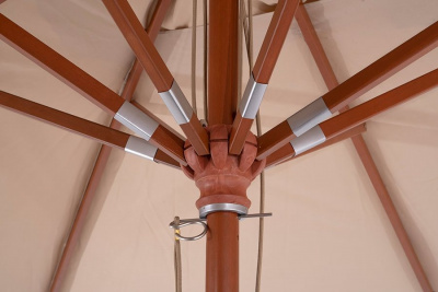 Зонт на центральной деревянной опоре 4SIS Джулия 3x3 Зонт на центральной деревянной опоре 4SIS Джулия 3x3