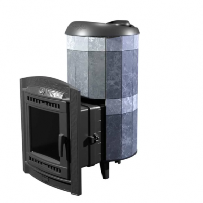 Печь банная Прометалл Атмосфера XL+ в плитке Талькохлорит