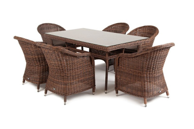 Обеденная группа 4SIS Эспрессо Цвет: коричневый Обеденная группа 4SIS Эспрессо Цвет: коричневый