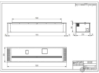 Полуавтоматический биокамин ZeFire 1200