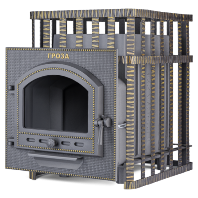 Печь для бани чугунная Гефест Гроза в сетке 24 (П) Печь для бани чугунная Гефест Гроза в сетке 24 (П)