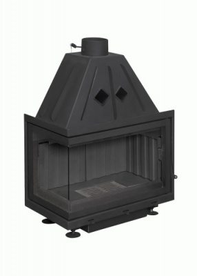 Каминная топка Экокамин АЛЬФА 700 L/R два стекла