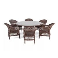 Обеденная группа 4SIS Эспрессо-150 S Цвет: коричневый