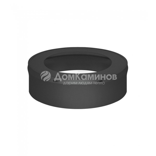 Заглушка Везувий BLACK (AISI 430/0,5мм) d=120х200