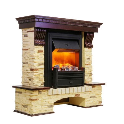 Каминокомплект Pierre Luxe Сланец Brookline Black Каминокомплект Pierre Luxe Сланец Brookline Black