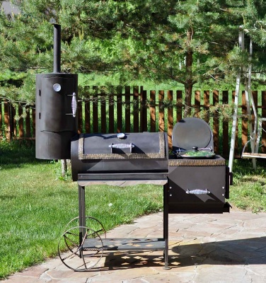 Гриль Смокер Fireline казан XXL