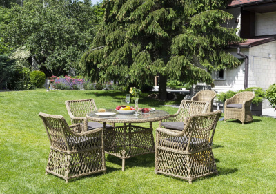 Обеденная группа 4SIS Доппио Цвет: соломенный Обеденная группа 4SIS Доппио Цвет: соломенный