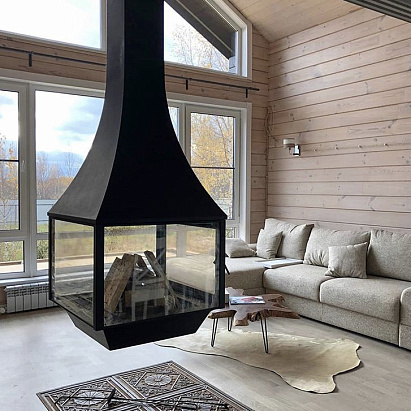 Подвесной камин 4base на заказ
