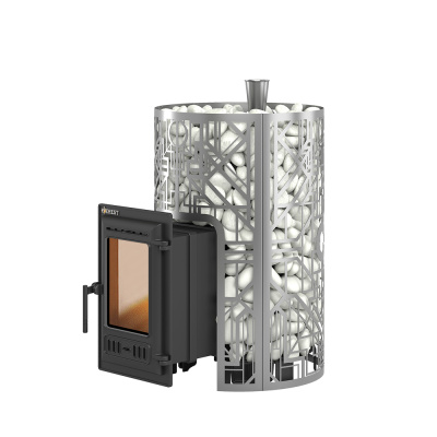 Печь для бани Эверест "Steam Master" GALAXY 18 (310) ЧУГУН диаметр дымохода: 115 мм Печь для бани Эверест "Steam Master" GALAXY 18 (310) ЧУГУН диаметр дымохода: 115 мм