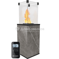 Нагреватель газовый PATIO/G31/37MBAR/Q/N/P/G - NATURALI PIETRA GREY, пульт