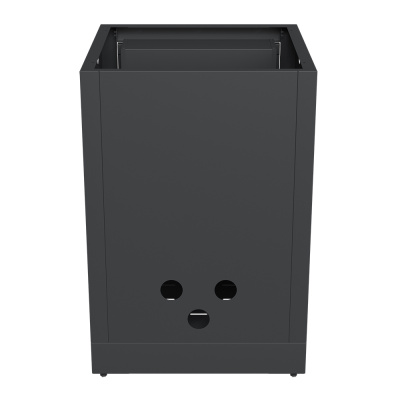 Тумба для мусора Napoleon с держателем бумажных полотенец Черная