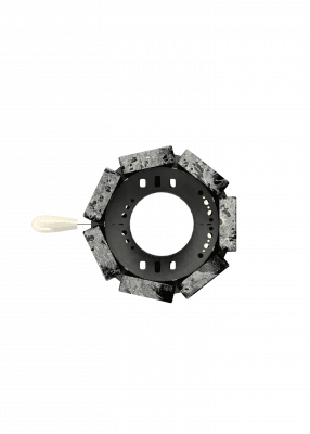 Дымоход-конвектор Grill'D Stone (D115/250) (Серпентинит)