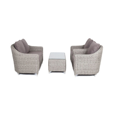 Комплект садовой мебели 4SIS Кон Панна (гиацинт) Цвет: графит Комплект садовой мебели 4SIS Кон Панна (гиацинт) Цвет: графит