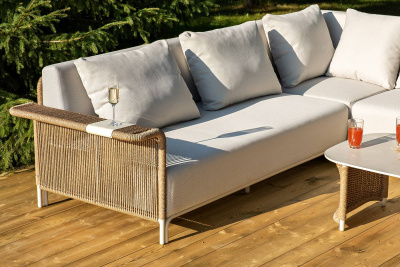 Лаунж-зона 4SIS Мальдивы трансформирующаяся Цвет: соломенный Лаунж-зона 4SIS Мальдивы трансформирующаяся Цвет: соломенный