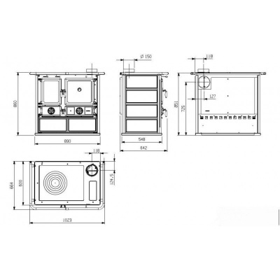 Варочная плита LaNordica ROSA LIBERTY