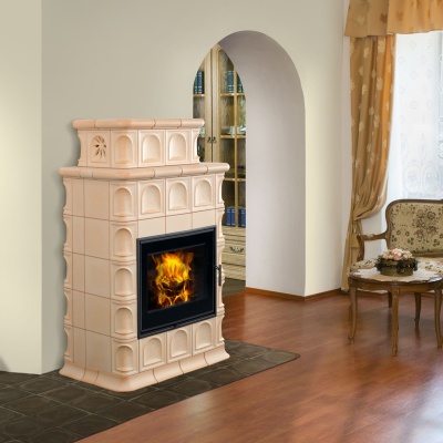 Изразцовая печь Hein BARACCA с теплообмеником