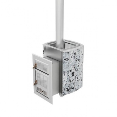 Печь для бани дровяная ИнжКомЦентр ВВД Чародейка М серпентинит премиум