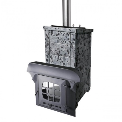 Печь для бани дровяная ИнжКомЦентр ВВД Калита Экстрим РК (Талькохлорит)
