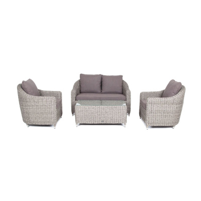 Комплект садовой мебели 4SIS Кон Панна (гиацинт) Цвет: графит Комплект садовой мебели 4SIS Кон Панна (гиацинт) Цвет: графит