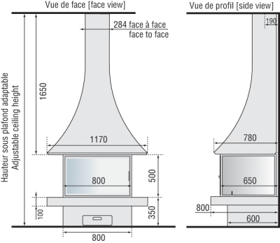 Камин Bordelet Julietta 985