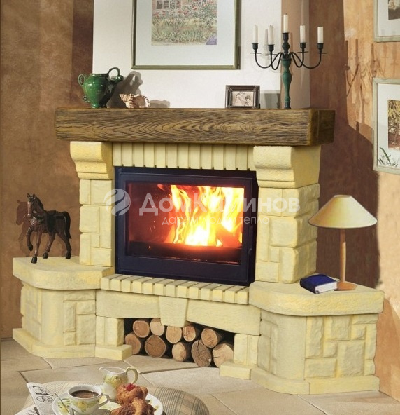 Каминная облицовка Элит Угловая