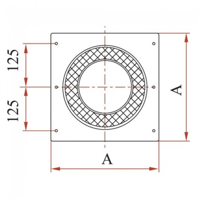 Опора Дымок 0.8 мм с изоляцией, d=110 мм Опора Дымок 0.8 мм с изоляцией, d=110 мм