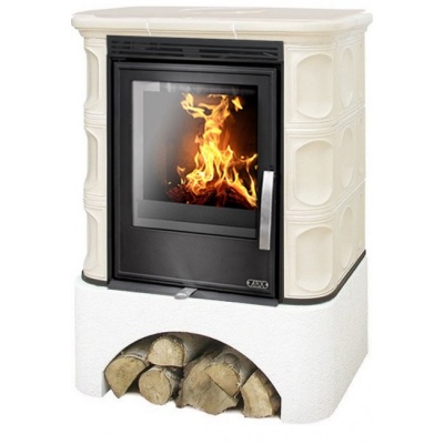 Печь-камин ABX MARINA KPI, с теплообменником, с допуском воздуха (песчаный)