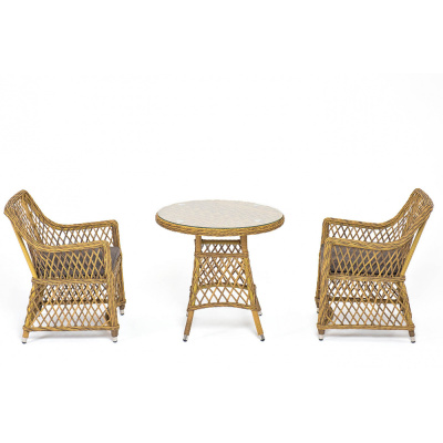 Обеденная группа 4SIS Эспрессо-80 L Цвет: соломенный