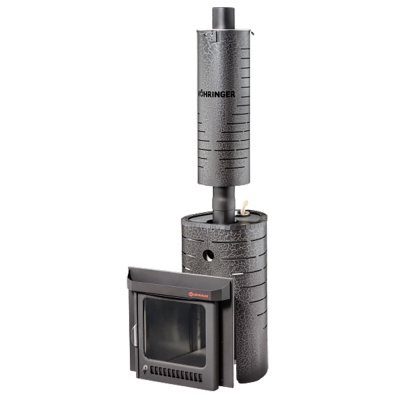 Дровяная печь Ферингер Малютка ПФ в кожухе Лайн, до 18 м³ Дровяная печь Ферингер Малютка ПФ в кожухе Лайн, до 18 м³