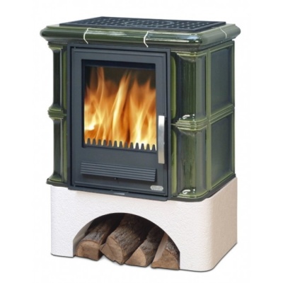 Печь-камин ABX Bavaria K (бутылочное стекло)