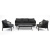 Лаунж-зона 4SIS Верона 5-местная Цвет: темно-серый