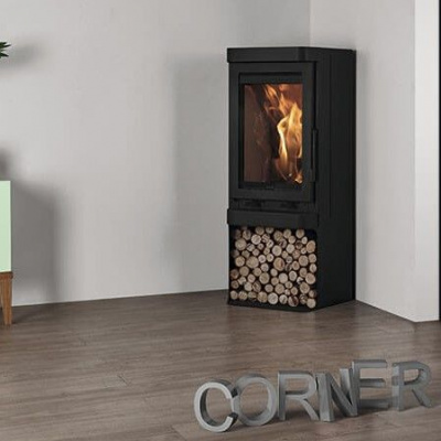 Печь-камин Solzaima Tek Corner (угловая)