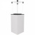 Газовый нагреватель Kratki PATIO M G31 37MBAR B - белое стекло, с ручным управлением Газовый нагреватель Kratki PATIO M G31 37MBAR B - белое стекло, с ручным управлением