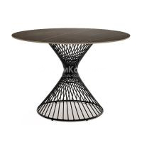 Стол 4SIS Луна интерьерный Цвет: черный матовый