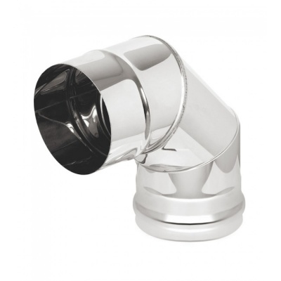 Колено Везувий нерж. (AISI 430/0,8мм) 90 4-х секц. д.150 Колено Везувий нерж. (AISI 430/0,8мм) 90 4-х секц. д.150