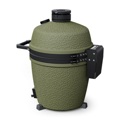Гриль керамический угольный Kamado Epicurean Model X Solo Olive (Built-In)