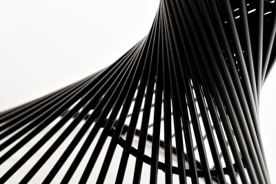 Стол 4SIS Луна интерьерный Цвет: черный матовый