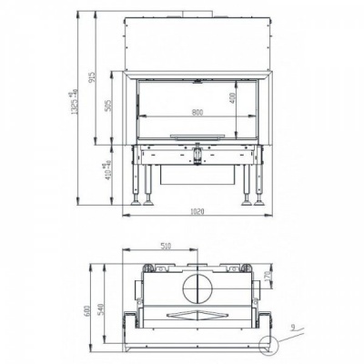 Каминная топка BeF Trend V10 Каминная топка BeF Trend V10