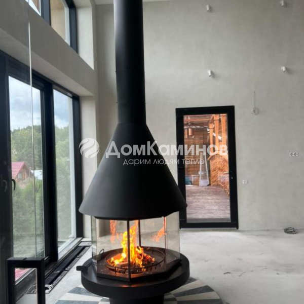 Центральный камин Fireline Dome Glass. Таватуй