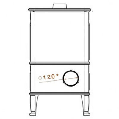 Отопительная печь Liseo Castiron LCI Canaria Отопительная печь Liseo Castiron LCI Canaria