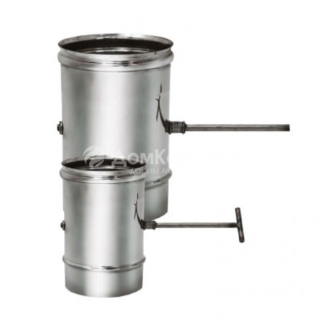 Задвижка на расш. Вулкан ZHR d104 зерк.